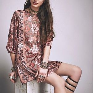 For Love And Lemons Teresa Silk Mini Dress Size L